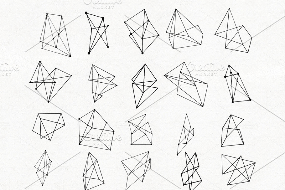 Rough Geometry Illustrations in Objects - product preview 8