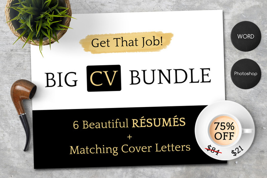 Get That Job! Big CV Bundle