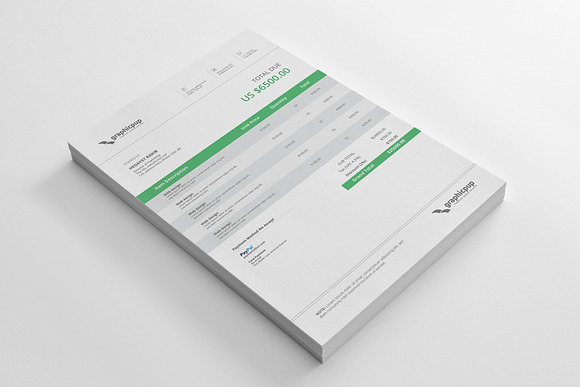 Invoice & Letterhead in Stationery Templates - product preview 3