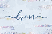 Dream Bounce Calligraphy Font