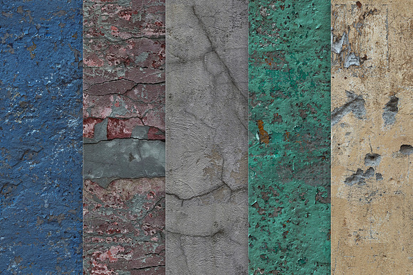 30 Old Walls Seamless Textures in Textures - product preview 4