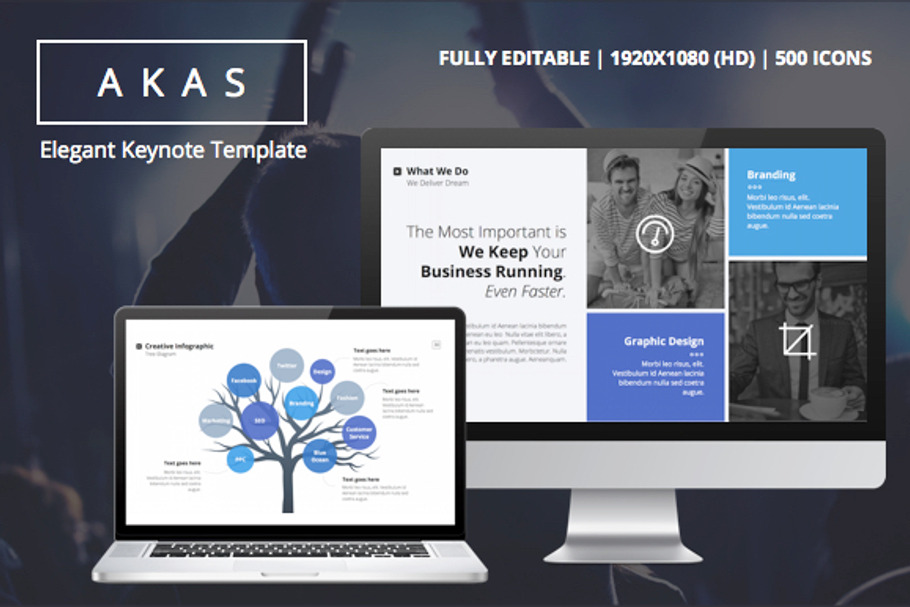 AKAS - KEYNOTE TEMPLATE in Keynote Templates - product preview 8