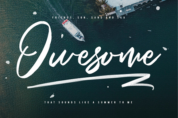 Saintrop Brush Font Collection in Script Fonts - product preview 4