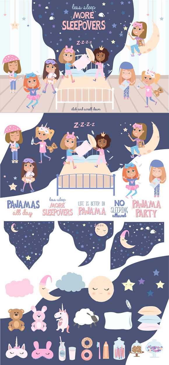 Life is better in PAJAMA in Illustrations - product preview 2