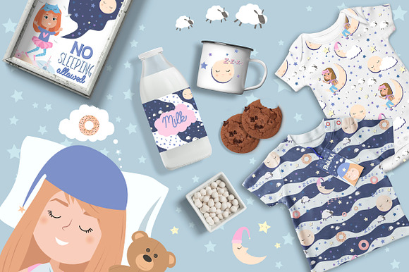Life is better in PAJAMA in Illustrations - product preview 3