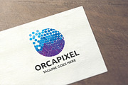Letter O - Orcapixel Logo