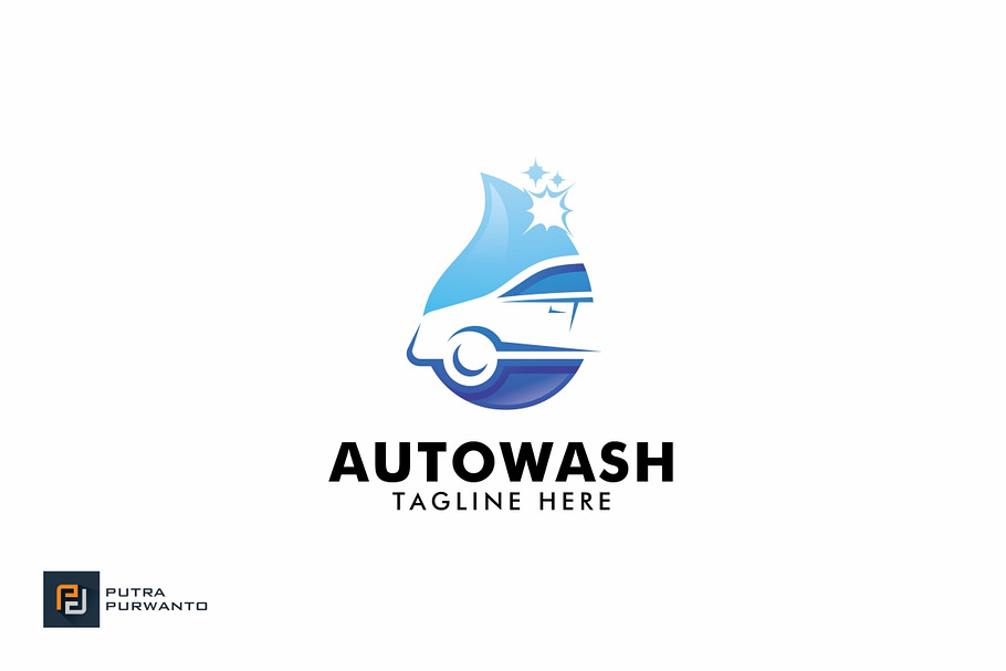 Auto Wash - Logo Template in Logo Templates - product preview 8