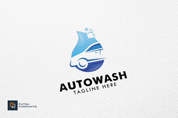 Auto Wash - Logo Template in Logo Templates - product preview 1