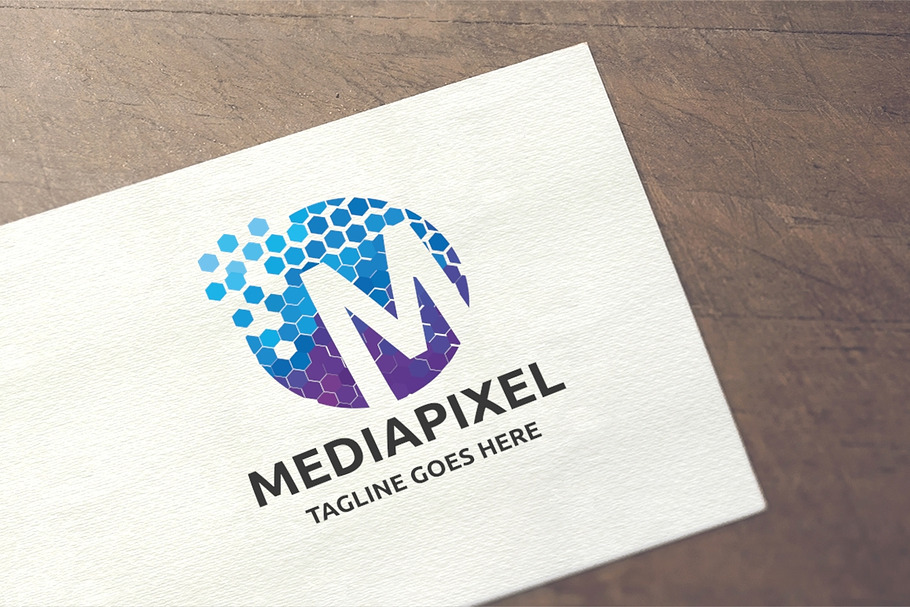 Letter M - Mediapixel Logo
