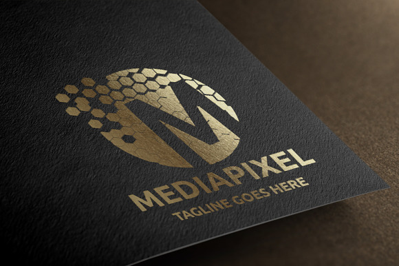 Letter M - Mediapixel Logo in Logo Templates - product preview 4