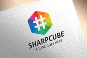 Sharp Cube Logo