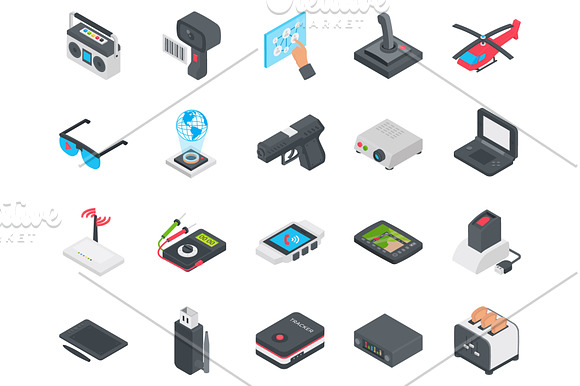 50 Technology Icons in Icons - product preview 1