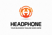 HeadPhone Logo Template