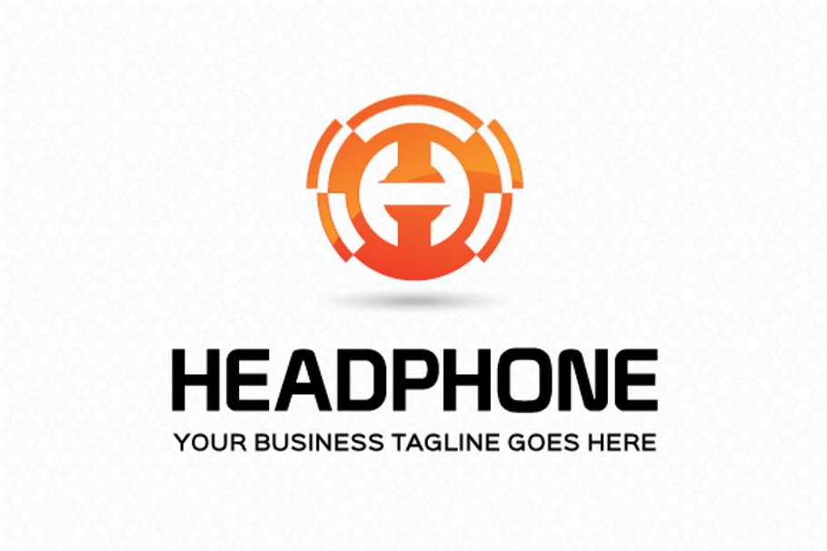 HeadPhone Logo Template in Logo Templates - product preview 8