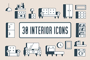 Interior Furniture Icons | 30!