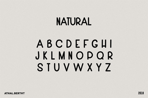 Natural | A handwritten font in Sans-Serif Fonts - product preview 4
