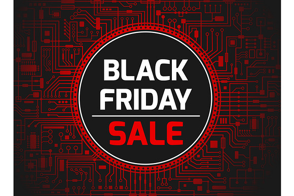 Black Friday vector backgrounds set in Illustrations - product preview 1