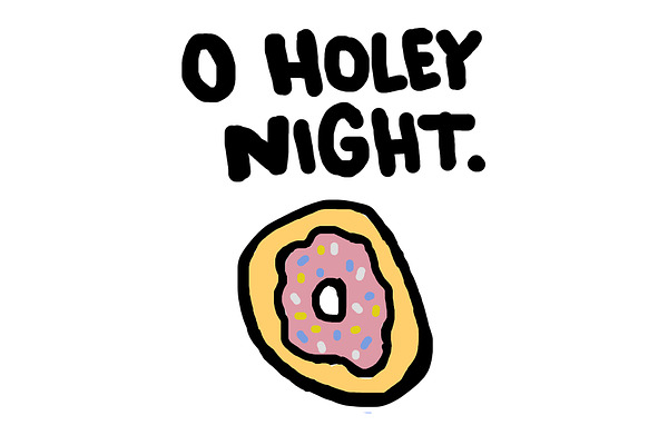 O Holey Night - Funny Christmas 