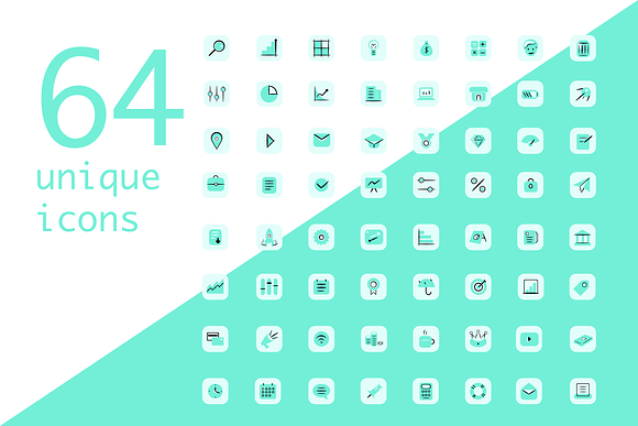 Business Handmade Icon Set in Icons - product preview 1