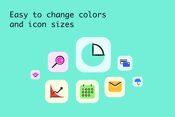 Business Handmade Icon Set in Icons - product preview 3