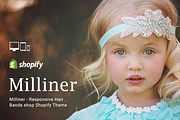 Milliner – Hair Bands Shopify Theme