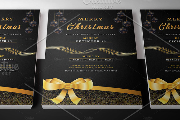 Christmas Party Flyer V904 in Flyer Templates - product preview 2