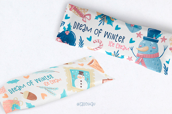 Dream of Winter.Christmas collection in Illustrations - product preview 5