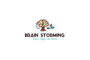 Brain Storming Stock Logo Template