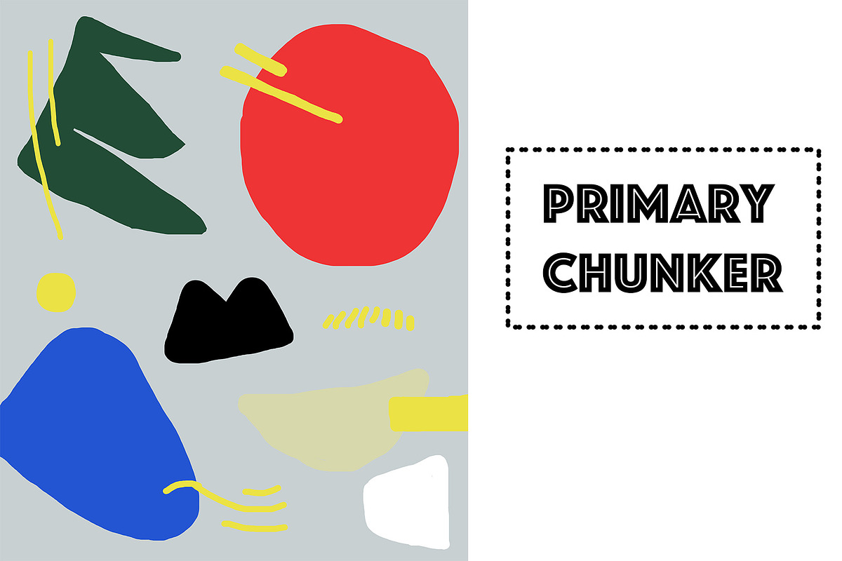 Primary Chunker Art Illustration in Illustrations - product preview 8