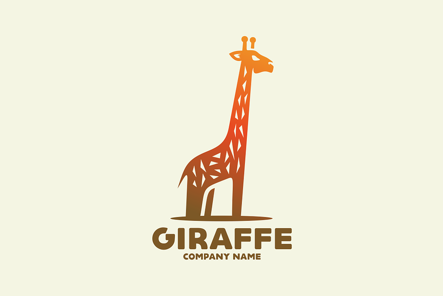 Giraffe Logo in Logo Templates - product preview 8