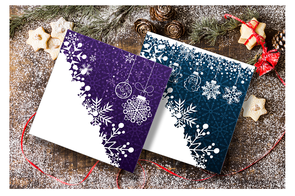Christmas cards, banners in Illustrations - product preview 6