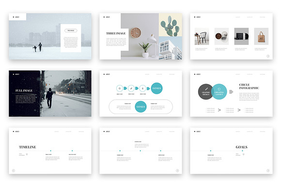 Arky Powerpoint Template in PowerPoint Templates - product preview 3