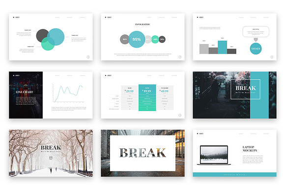 Arky Powerpoint Template in PowerPoint Templates - product preview 4