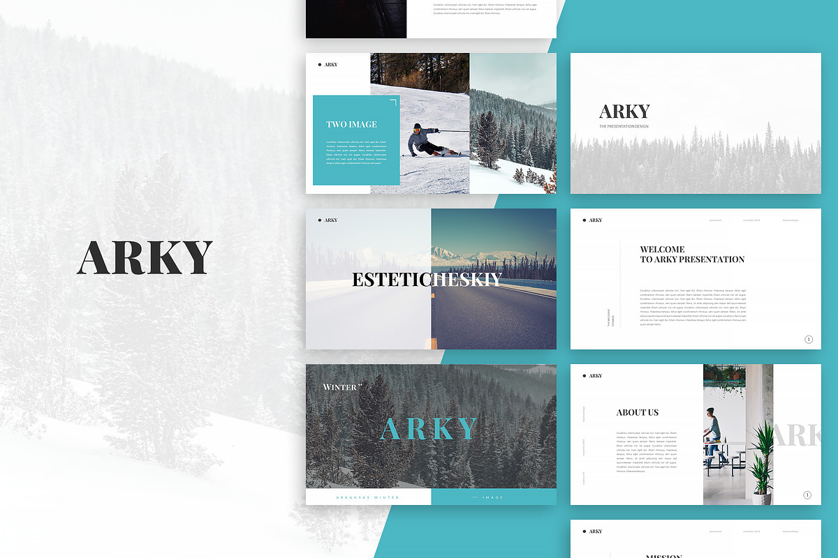 Arky Keynote Template in Keynote Templates - product preview 8