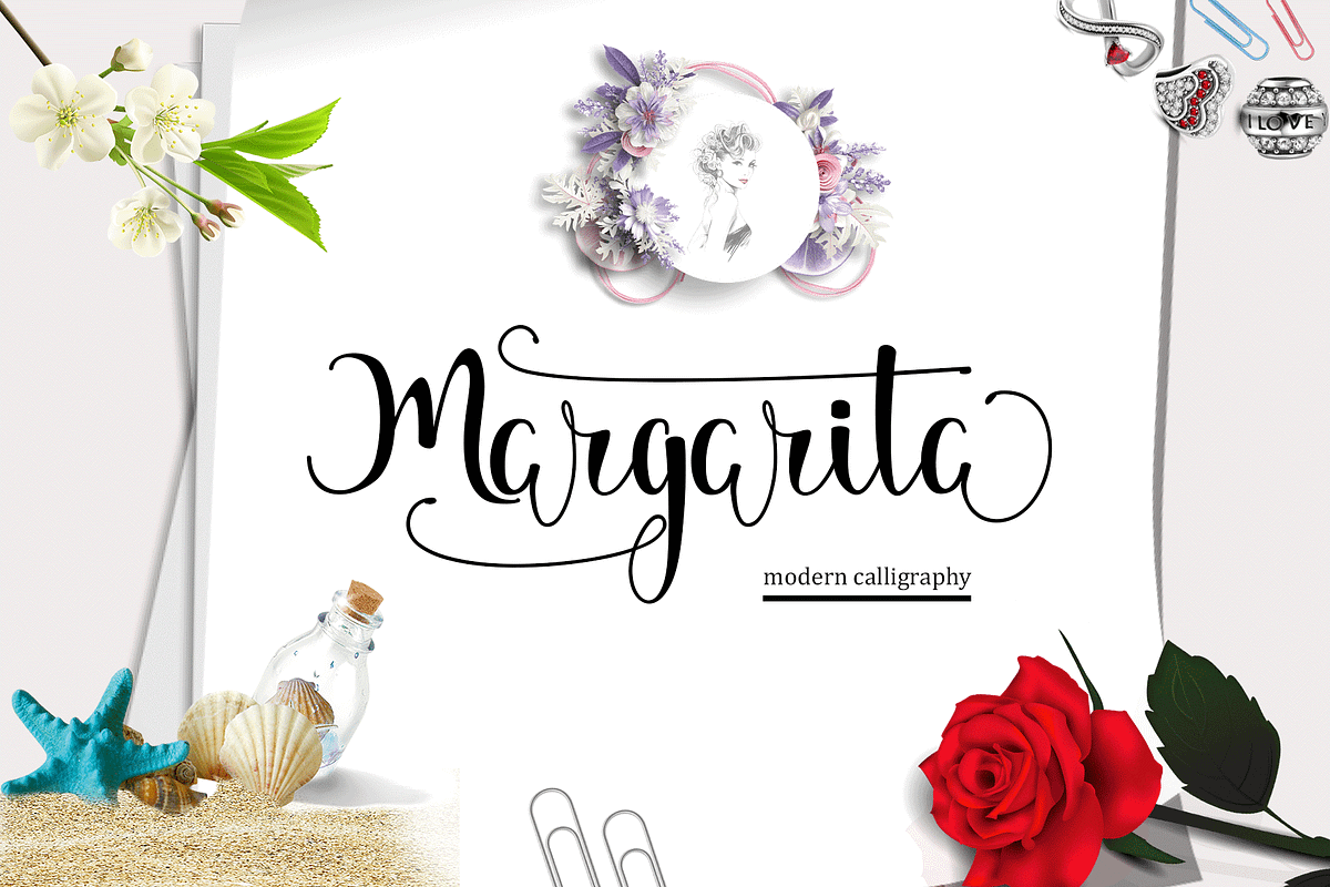 Margarita in Script Fonts - product preview 8