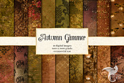 Autumn Glimmer Digital Paper