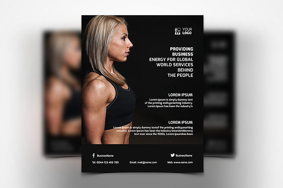 6 Training Flyers in Flyer Templates - product preview 2
