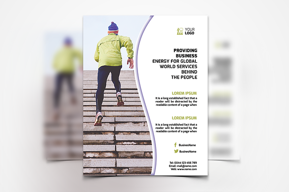 6 Training Flyers in Flyer Templates - product preview 3