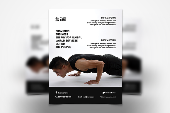 6 Training Flyers in Flyer Templates - product preview 4
