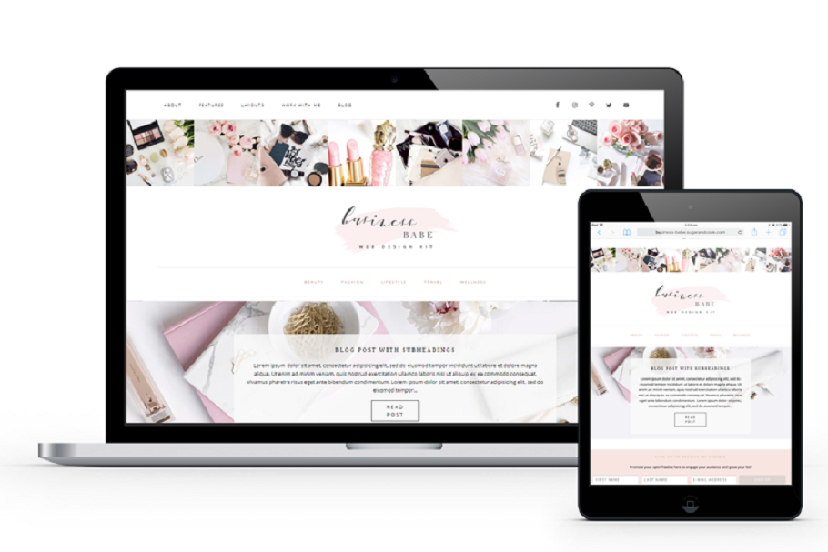 Business Babe WordPress Theme in WordPress Blog Themes - product preview 8