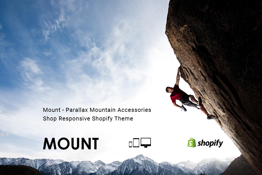 Mount Accessories Shopify Theme