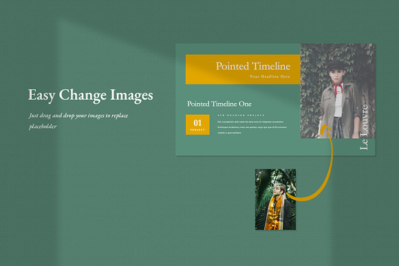 Le Louvre Presentation Powerpoint in PowerPoint Templates - product preview 5