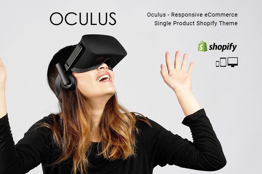Oculus Single Product Shopify Theme