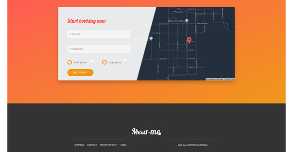 Meat Me - Restaurant Landing Page in HTML/CSS Themes - product preview 4
