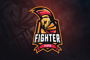 Fighter Sports & E-Sports Logo