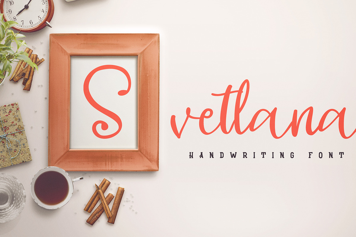 Svetlana - cute scrip. in Script Fonts - product preview 8