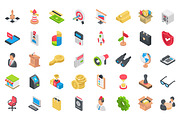 200 Business Isometric Icons