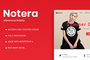 Notera – Fashion eCommerce Bootstrap