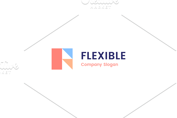 FLEXIBLE - Letter F Logo in Logo Templates - product preview 1