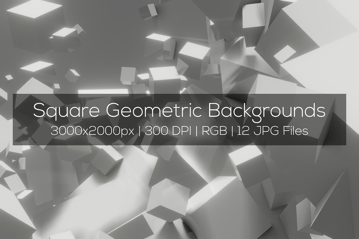 Square Geometric Backgrounds in Textures - product preview 8